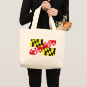 Maryland Flag Canvas tas (Voorkant (product))