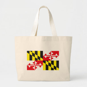 Maryland Flag Canvas tas