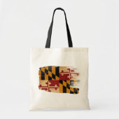 Maryland Flag Canvas tassen (Voorkant)