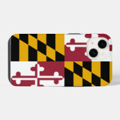 Maryland Flag Case Mate iPhone 14 Hoesje (Achterkant horizontaal)