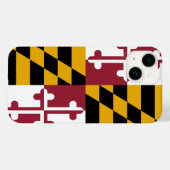Maryland Flag Case Mate iPhone 14 Hoesje (Achterkant (horizontaal))