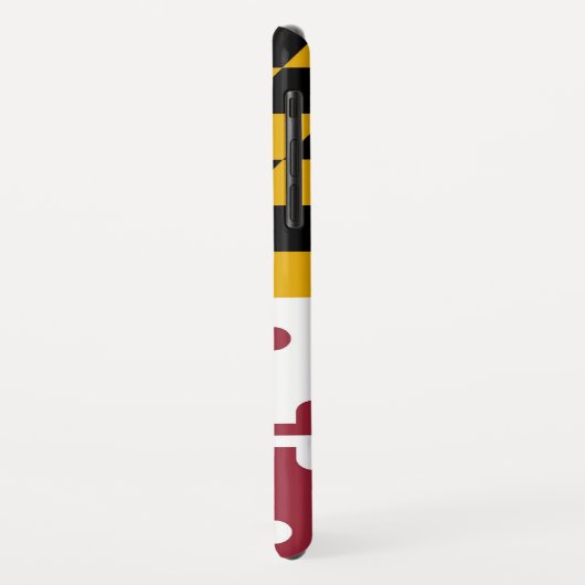 Maryland Flag Case-Mate iPhone Case (Achterkant/links)