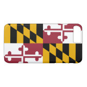 Maryland Flag Case-Mate iPhone Case (Achterkant (Horizontaal))