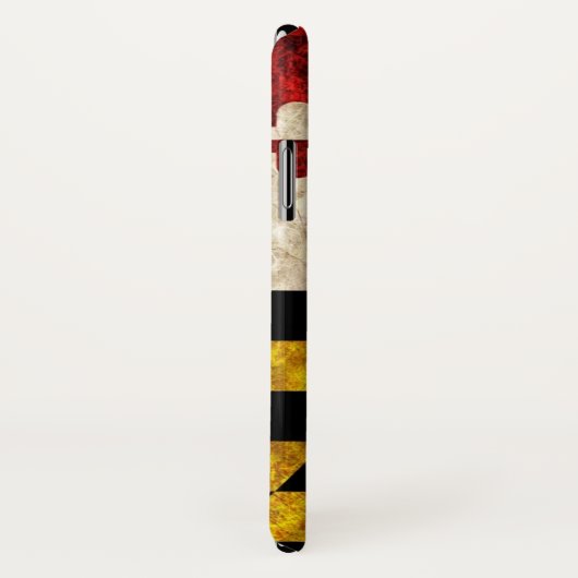 Maryland Flag Case-Mate iPhone Case (Achterkant / rechts)