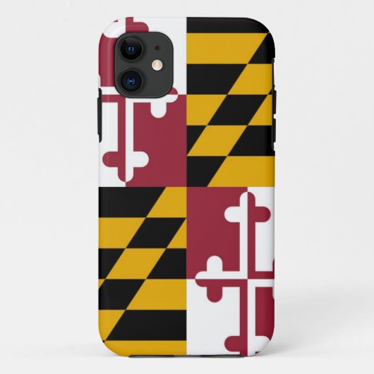 Maryland Flag Case-Mate iPhone Case (Achterkant)