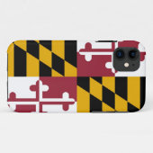 Maryland Flag Case-Mate iPhone Case (Achterkant (horizontaal))