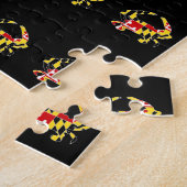 Maryland Flag Crab 10x14 Foto Puzzle Legpuzzel (Zijkant)