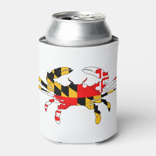 Maryland Flag Crab Blikjeskoeler (Blikje Voorkant)