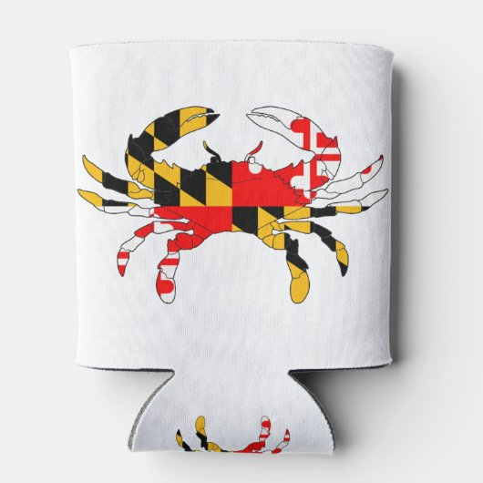 Maryland Flag Crab Blikjeskoeler (Achterkant)