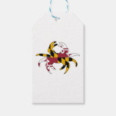 Maryland Flag Crab Cadeaulabel (Voorkant)
