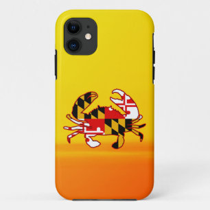 Maryland Flag Crab Case-Mate iPhone Case