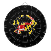 Maryland Flag Crab Dartboard Dartbord (Voorkant)