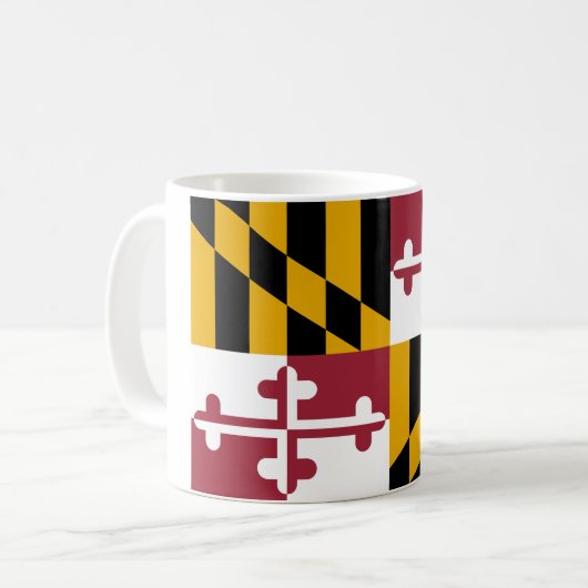 Maryland Flag Crab Koffiemok (Voorkant links)