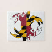 Maryland Flag Crab Legpuzzel (Horizontaal)