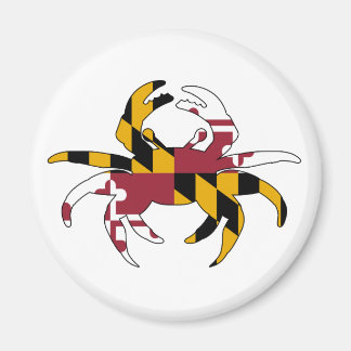 Maryland Flag Crab Magneet