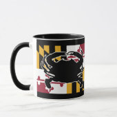 Maryland Flag/Crab mok (Links)
