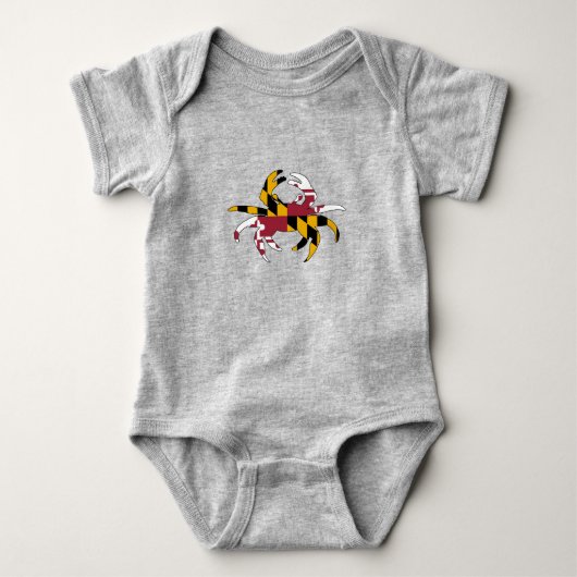 Maryland Flag Crab Romper (Voorkant)