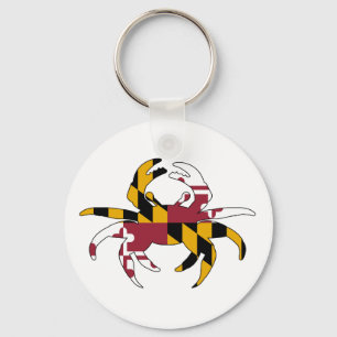 Maryland Flag Crab Sleutelhanger