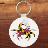 Maryland Flag Crab Sleutelhanger (Voorkant)