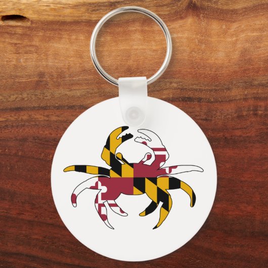 Maryland Flag Crab Sleutelhanger (Voorkant)