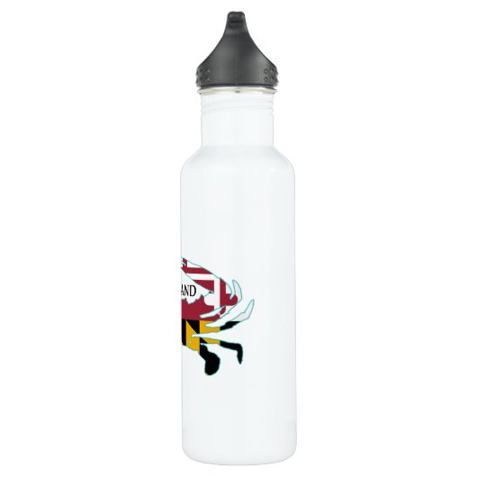 Maryland Flag Crab Sport Bottle Waterfles (Rechts)
