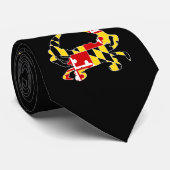 Maryland Flag Crab Stropdas (Opgerold)