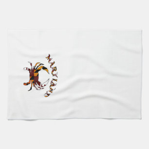 Maryland Flag Crab Theedoek