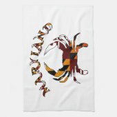 Maryland Flag Crab Theedoek (Verticaal)