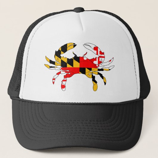 Maryland Flag Crab Trucker Pet (Voorkant)