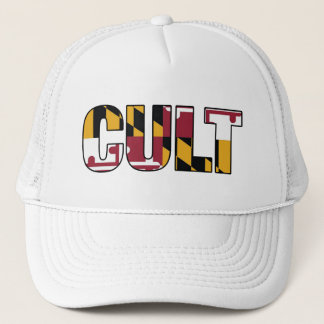 Maryland Flag Cult Trucker Hat Trucker Pet