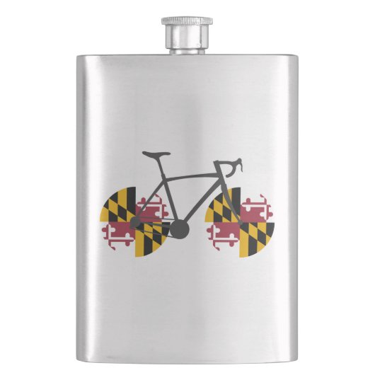 Maryland Flag Cycling Flacon (Voorkant)