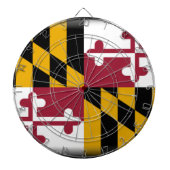 Maryland Flag Dartbord (Voorkant)