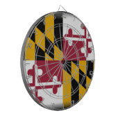Maryland Flag Dartbord (Voorkant Links)