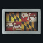 Maryland Flag Gesp<br><div class="desc">Vlag van Maryland</div>