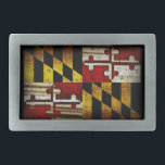 Maryland Flag Gesp<br><div class="desc">Vlag van Maryland</div>
