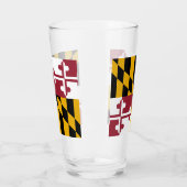 Maryland Flag Glas (Links)