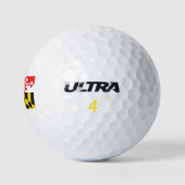 Maryland Flag Golfballen (Logo)
