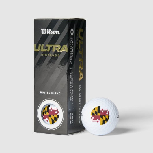 MARYLAND FLAG GOLFBALLEN (Verpakking)