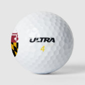 MARYLAND FLAG GOLFBALLEN (Logo)