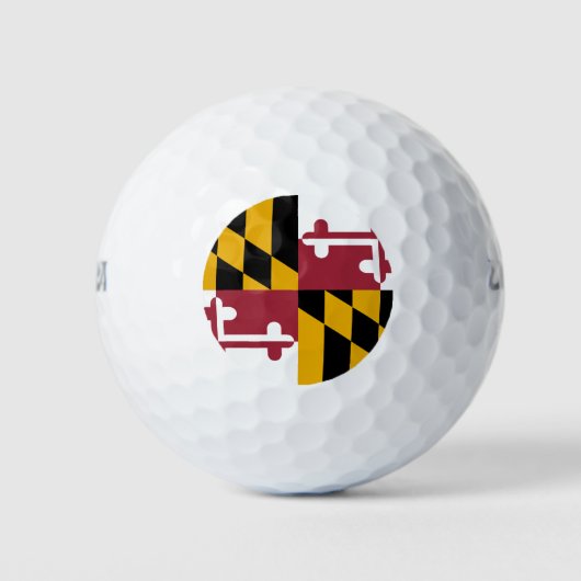 MARYLAND FLAG GOLFBALLEN (Voorkant)