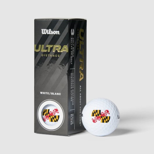 MARYLAND FLAG GOLFBALLEN (Verpakking)