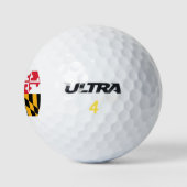 MARYLAND FLAG GOLFBALLEN (Logo)