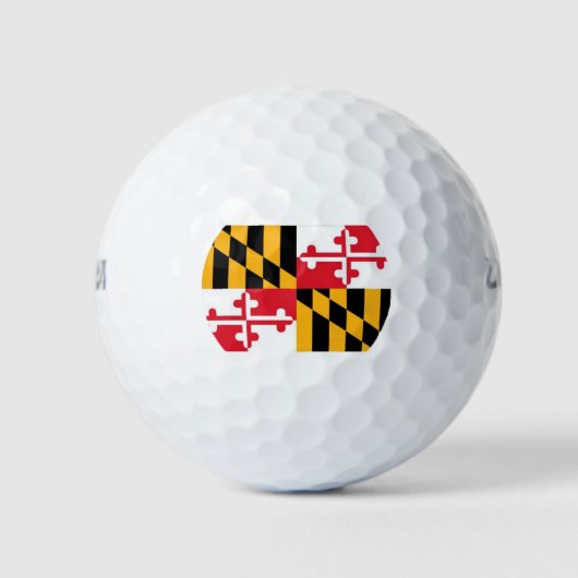 MARYLAND FLAG GOLFBALLEN (Voorkant)