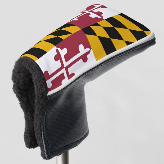 Maryland Flag Golfheadcover (3/4 voorkant)