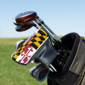Maryland Flag Golfheadcover (Insitu)