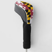 Maryland Flag Golfheadcover (Schuin)