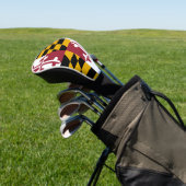 Maryland Flag Golfheadcover (Insitu)