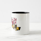 Maryland Flag home mok (Center)