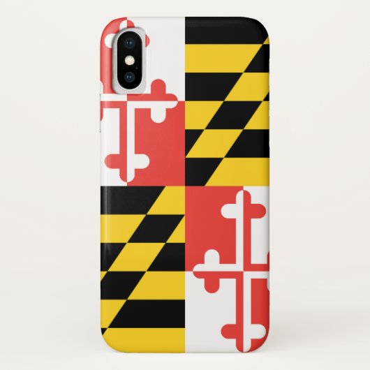 Maryland Flag iPhone/iPad case (Achterkant)