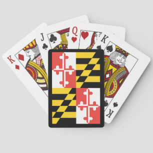 Maryland Flag Klassieke speelkaarten
